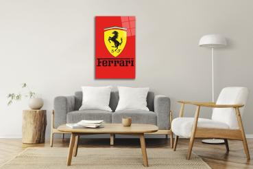 Ferrari Art Design rectangular special Glass Picture!